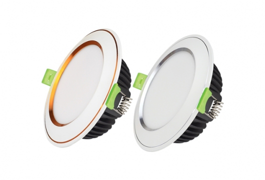 Đèn Âm Trần Diamond 10W Mặt Cong, Đơn Sắc - KingLED